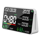 HD05 5 In1 CO2 TVOC HCHO Detector Air Quality Monitor, Specification: White Semiconductor