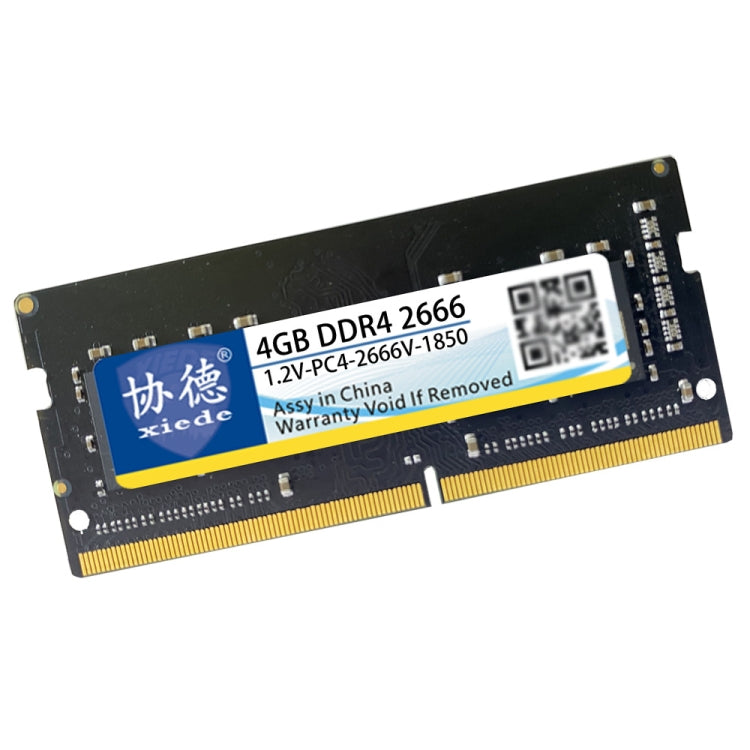 XIEDE X063 DDR4 NB 2666 Full Compatibility Notebook RAMs, Memory Capacity: 4GB