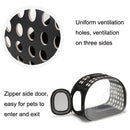 Pet Transparent Space Capsule Outing Package, Size: Large(Black)