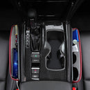SUSISUN 049 Multifunctional Car Seat Slit Storage Box, Color: Black (One Pair)