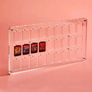 27 Grid Transparent Crystal Magnetic Game Card Storage Box For Switch
