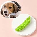 Cucumber Shaped Pet Molar Stick(Green)