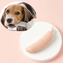Cucumber Shaped Pet Molar Stick(Pink)