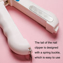Pet Nail Clippers Nail Polisher, Style: With Lamp Type (Green)