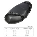 MC1004 Motorcycle Sun Protection Dustproof Rain Seat Cover, Specification: XL(Black)
