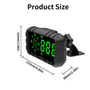 C3010 Car Head-up Display Speed Alarm(English Version)