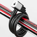 BG-0518 Mountain Bike Portable Anti-Theft Bold Cable Lock, Length: 1m Without Lock Frame