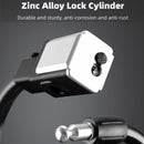 BG-0518 Mountain Bike Portable Anti-Theft Bold Cable Lock, Length: 1.8m With Lock Frame
