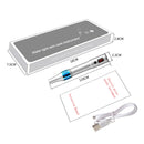 Beemyi WZ-104 A4 Home Beauty Nano Electric Micro Needle Essence Introducer(Silver)