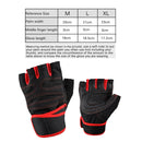 ST-2120 Gym Exercise Equipment Anti-Slip Gloves, Size: S(Blue)