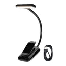 8021 Mini Book Clip Light LED Music Score Eye Protection Reading Lamp(Black)