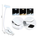 8021 Mini Book Clip Light LED Music Score Eye Protection Reading Lamp(Black)