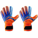 SHINESTONE ST915 1 Pair Finger Guards Thick Latex Goalkeeper Gloves, Size: 5(Orange)