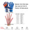 SHINESTONE ST915 1 Pair Finger Guards Thick Latex Goalkeeper Gloves, Size: 5(Blue)