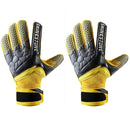 SHINESTONE ST915 1 Pair Finger Guards Thick Latex Goalkeeper Gloves, Size: 8(Yellow)