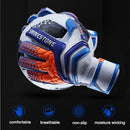 SHINESTONE ST915 1 Pair Finger Guards Thick Latex Goalkeeper Gloves, Size: 9(Blue)