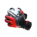 SHINESTONE ST915 1 Pair Finger Guards Thick Latex Goalkeeper Gloves, Size: 10(Black Red)