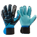 Ailsports ST5511 1 Pair Goalkeeper Thicken Latex Fingers Protection Gloves, Size: 5(Blue)