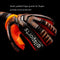 Ailsports ST5511 1 Pair Goalkeeper Thicken Latex Fingers Protection Gloves, Size: 5(Orange)