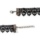 Fringe Lace Gothic Lolita Vintage Necklace,Style: 1531