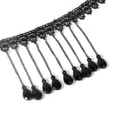 Fringe Lace Gothic Lolita Vintage Necklace,Style: 1557