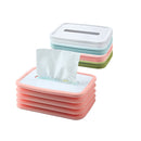 Silicone Elastic Lift Car Paper Towel Box(Green)