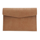 PU Leather Litchi Pattern Sleeve Case For 13.3 Inch Laptop, Style: Single Bag (Light Brown)
