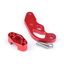 2 PCS Motorcycle Modification Accessories Universal Brake Hose Clamp(Purple)