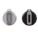 Outdoor Portable Stainless Steel First Aid Pill Storage Box(Black)