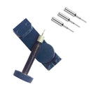 3 PCS Metal Adjustable Height Watch Band Link Pin Remover(Blue)