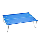ShineTrip A297 Outdoor Portable Mini Aluminum Alloy Folding Table(Blue)