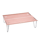 ShineTrip A297 Outdoor Portable Mini Aluminum Alloy Folding Table(Champagne)