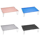 ShineTrip A297 Outdoor Portable Mini Aluminum Alloy Folding Table(Black)