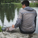 ShineTrip A297 Outdoor Portable Mini Aluminum Alloy Folding Table(Grey)