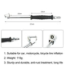 Car Tire Double-Ended Air Nozzle, Specification: Globe