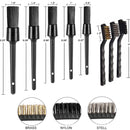9 PCS / Set Car Wash Detail Brush Short Shank Tire Brush