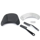 HONGPA DY-002 5-7 Inch Retro Motorcycle Modified PC Windshield(Smoked)