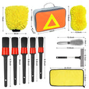 11 PCS / Set Soft Detail Brush Waterproof Car Wash Gloves