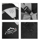 LOCAL LION Lightweight Waterproof Outdoor Travel Backpack, Capacity: 20-35L(Black)