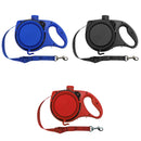 SHYLGQ-1 3 In 1 Portable Water Bottle + Leash + Drinking Bowl Set(Blue)
