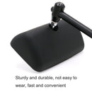 1 Pair HP-J009 Motorcycle Square Reversing Mirror(Black)