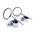 1 Pair HP-J007 Motorcycle Modified Caliper Rearview Mirror(Silver)