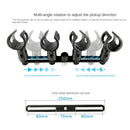 A18 Four-headed Microphone Clip Aluminum Pole Microphone Accessories
