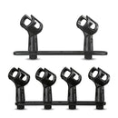 A18 Four-headed Microphone Clip Aluminum Pole Microphone Accessories