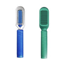 Lady Ice Comb Negative Ion Hair Straightener Blue Light Hair Care Ice Comb(Green)