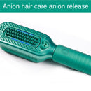Lady Ice Comb Negative Ion Hair Straightener Blue Light Hair Care Ice Comb(Blue)