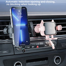 ZJ098 15W Cat Shape Car Wireless Charger Smart Sensor Phone Holder(White)