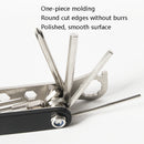 Bicycle 12 In 1 Portable Repair Tool(Red)