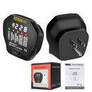 ANENG Backlight Digital Display Socket Ground Wire Voltage Tester, Specification: AC90B US Plug