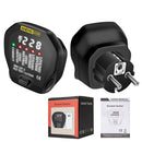 ANENG Backlight Digital Display Socket Ground Wire Voltage Tester, Specification: AC90D EU Plug